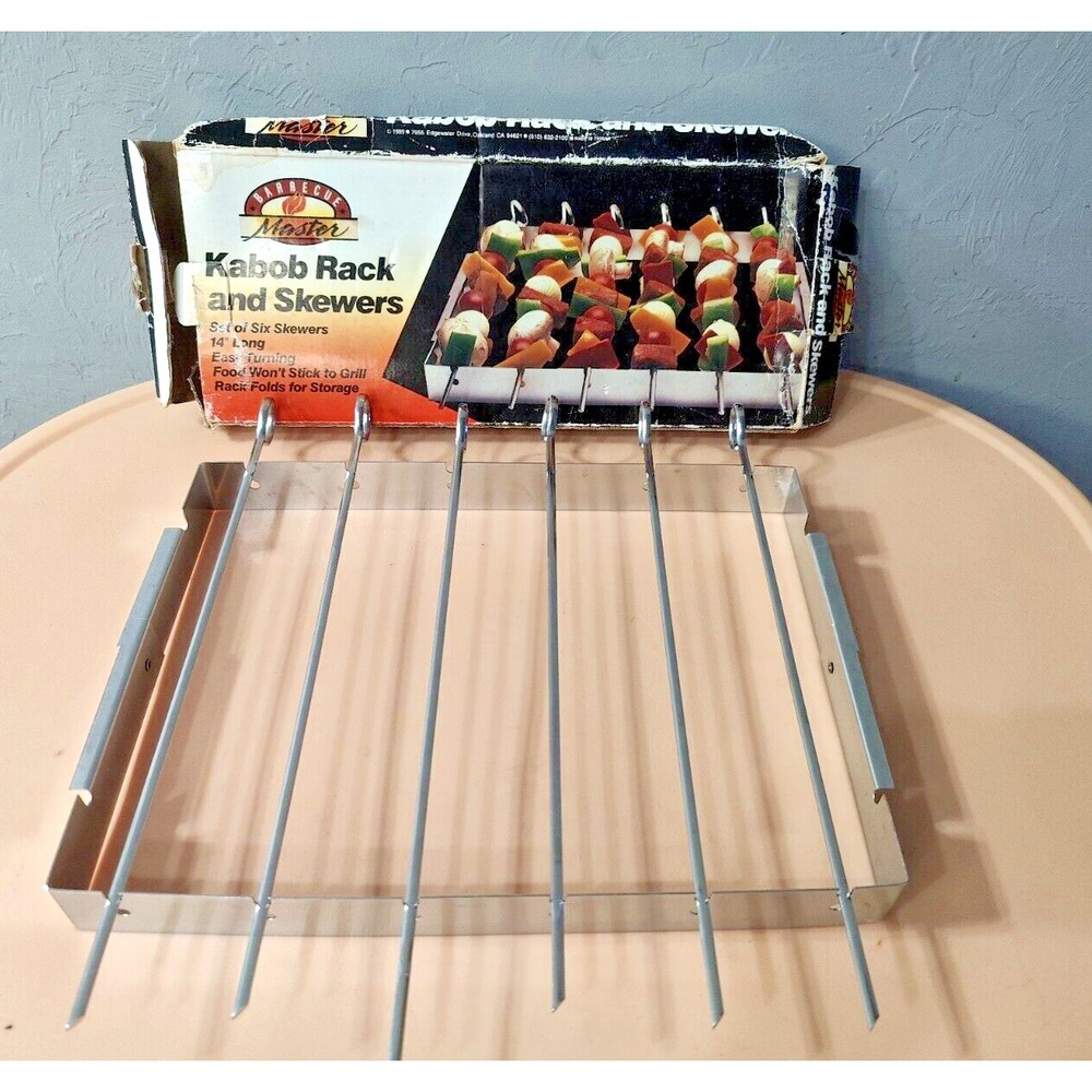 Barbecue Master Kabob Rack‎ And Skewers